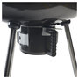 Voir la diapositive 3 : GARDENSTAR Barbecue charbon de bois rond kettle en acier emaillé 63x98.5x2.5 cm - Grill D55 cm - couvercle couleur - cendrier