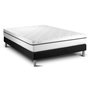 Voir la diapositive 2 : VITALIT Ensemble VITAL SPA 140 x 190 cm sommier Kit Noir