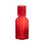 Voir la diapositive 2 : Paris Prix Carafe en Verre  Fiole  27cm Rouge