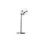 Voir la diapositive 5 : Paris Prix Lampadaire Design 5 Têtes  Elsa  152cm Noir
