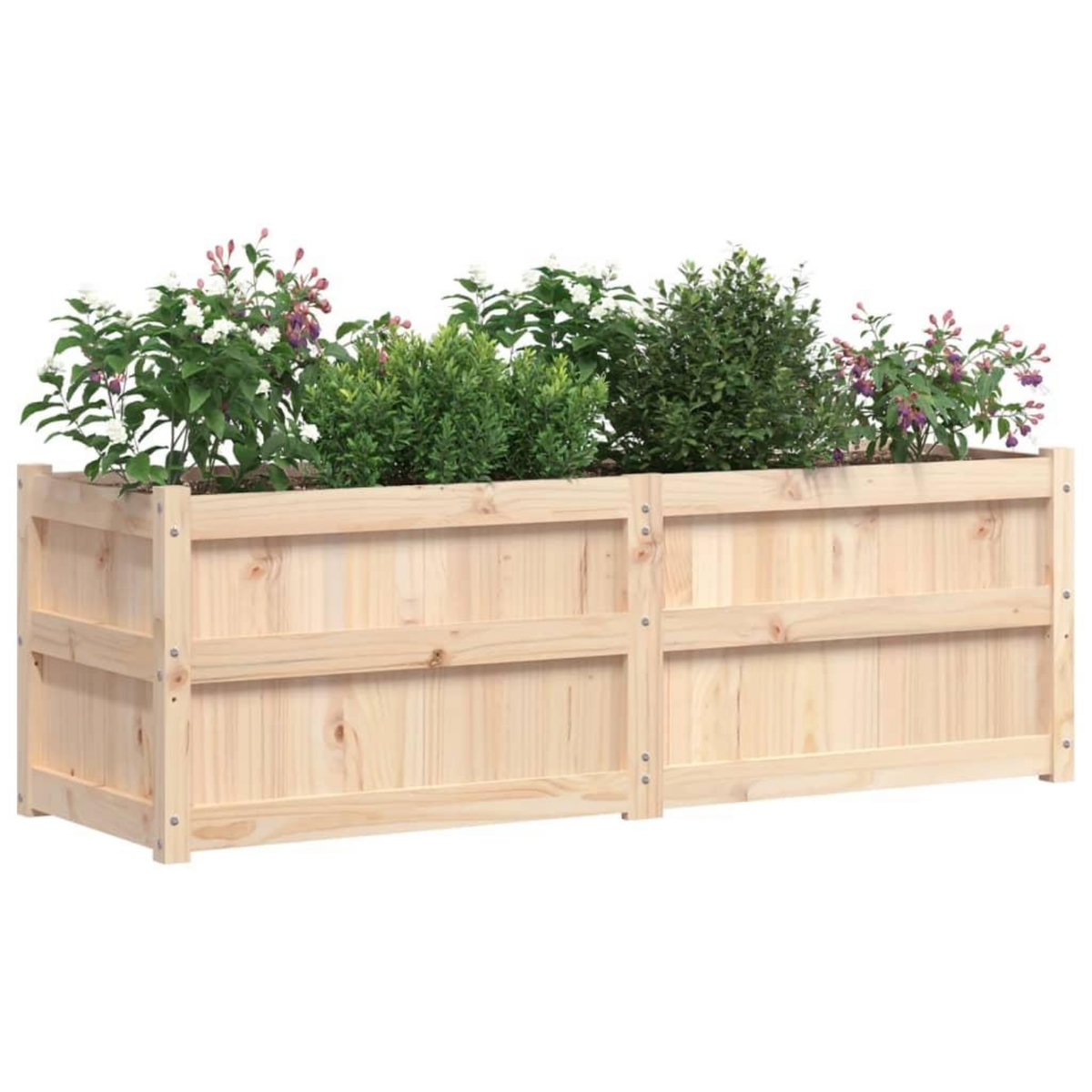 VIDAXL Jardiniere 150x50x50 cm bois de pin massif