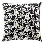 Paris Prix Coussin Déco Imprimé  Wilma  45x45cm Noir
