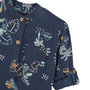 Voir la diapositive 4 : Petit Béguin Chemise bébé en gaze de coton Athi