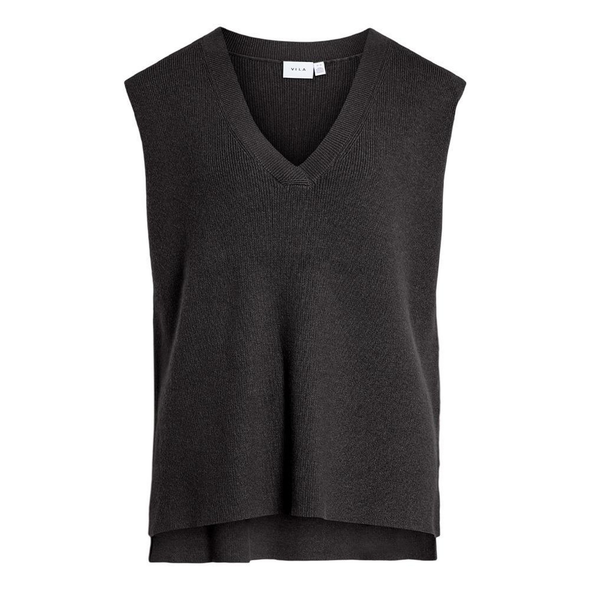 Vila Pull Sans Manches Gris Femme Vila Vichelle. Coloris disponibles : Gris