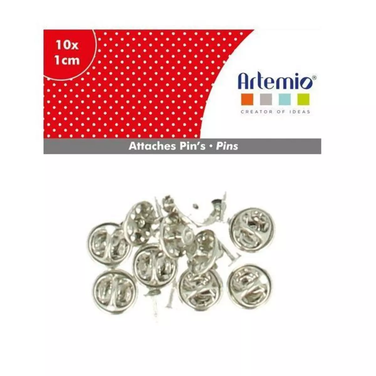 Artemio 10 attache Pin's métalliques