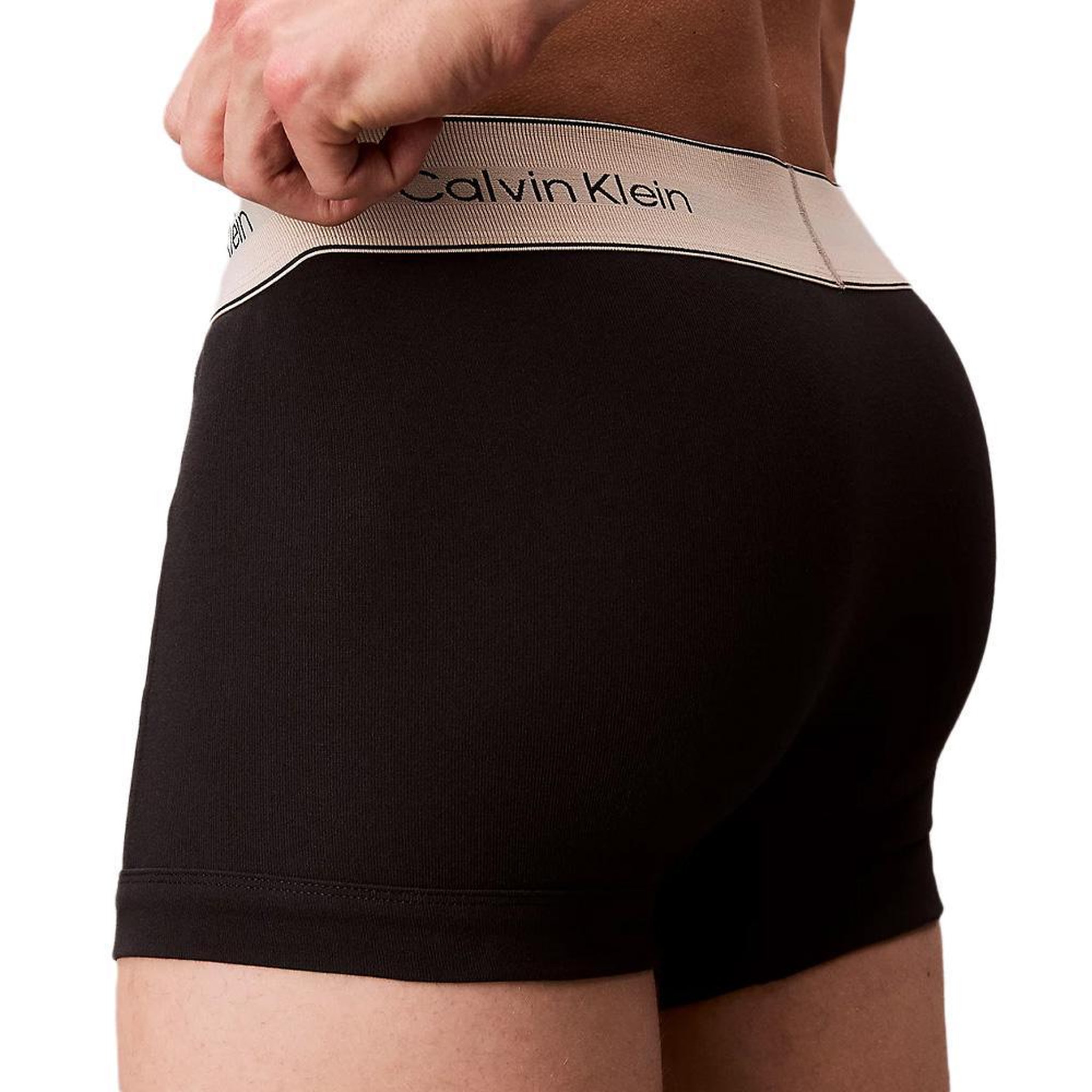 Voir la diapositive 5 : CALVIN KLEIN JEANS X3 Boxers Noir Homme Calvin Klein Jeans Heritage