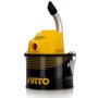 Voir la diapositive 2 : VITO Aspirateur de cendres 800W Cuve 4 Litres + 2 Filtres HEPA + Sac  VITO