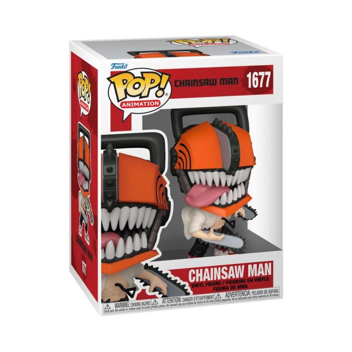 Funko Figurine Funko Pop Animation Chainsaw Man with Chase Modèle aléatoire