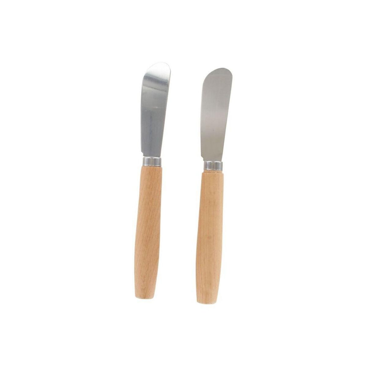 Fackelmann Lot de 2 couteaux à beurre 18 cm Fackelmann Sybarys