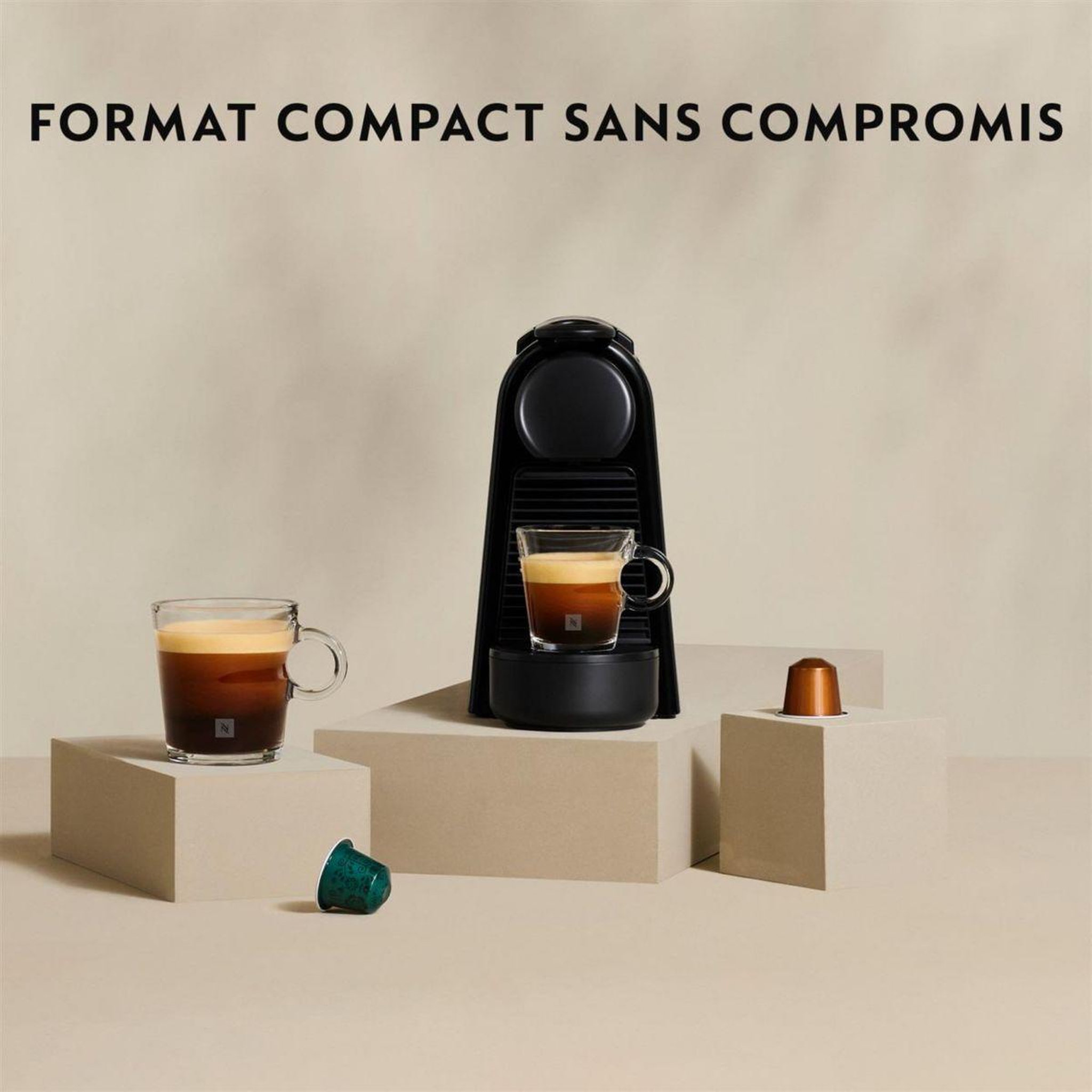 Voir la diapositive 4 : DELONGHI Nespresso essenza mini noir en85.b