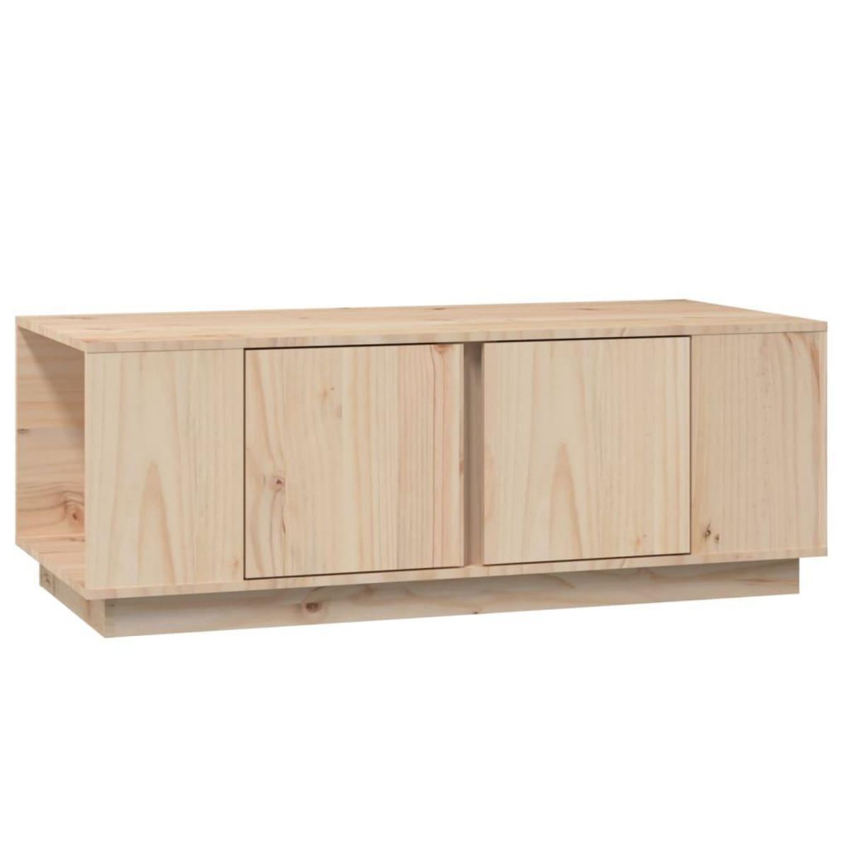 VIDAXL Table basse 110x50x40 cm Bois massif de pin