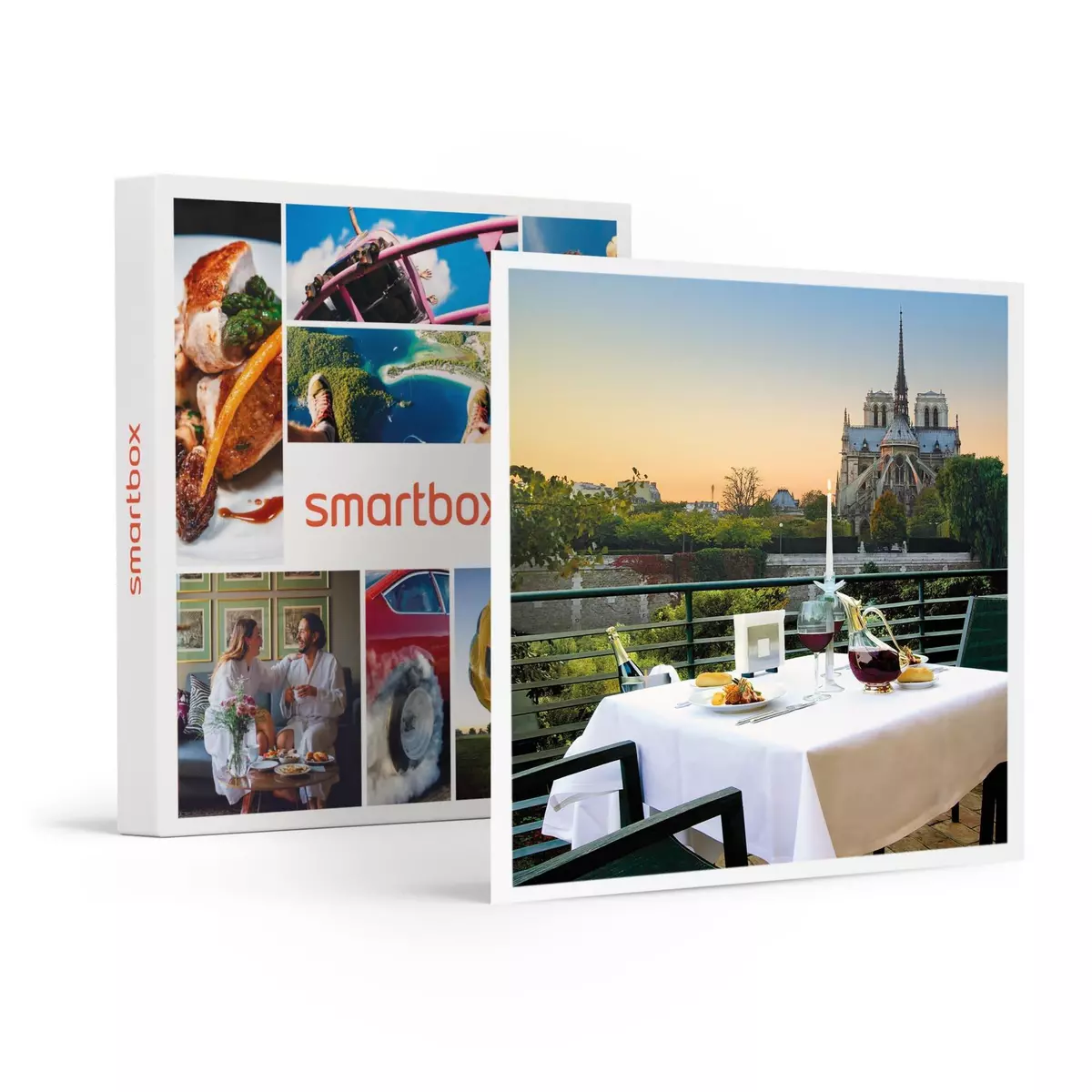 Smartbox Dîner romantique à Paris - Coffret Cadeau Gastronomie
