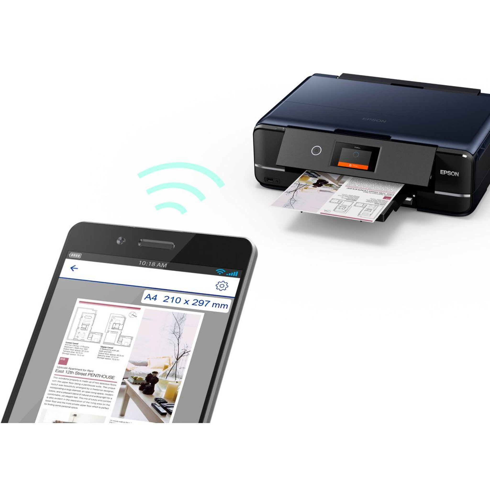 Voir la diapositive 5 : Epson Imprimante jet d'encre XP 970
