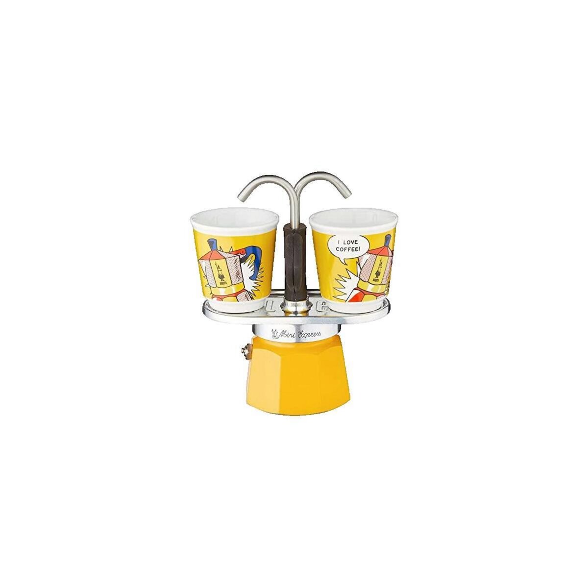 BIALETTI Cafetière manuelle Bialetti Mini Express Lichtenstein 90 ml