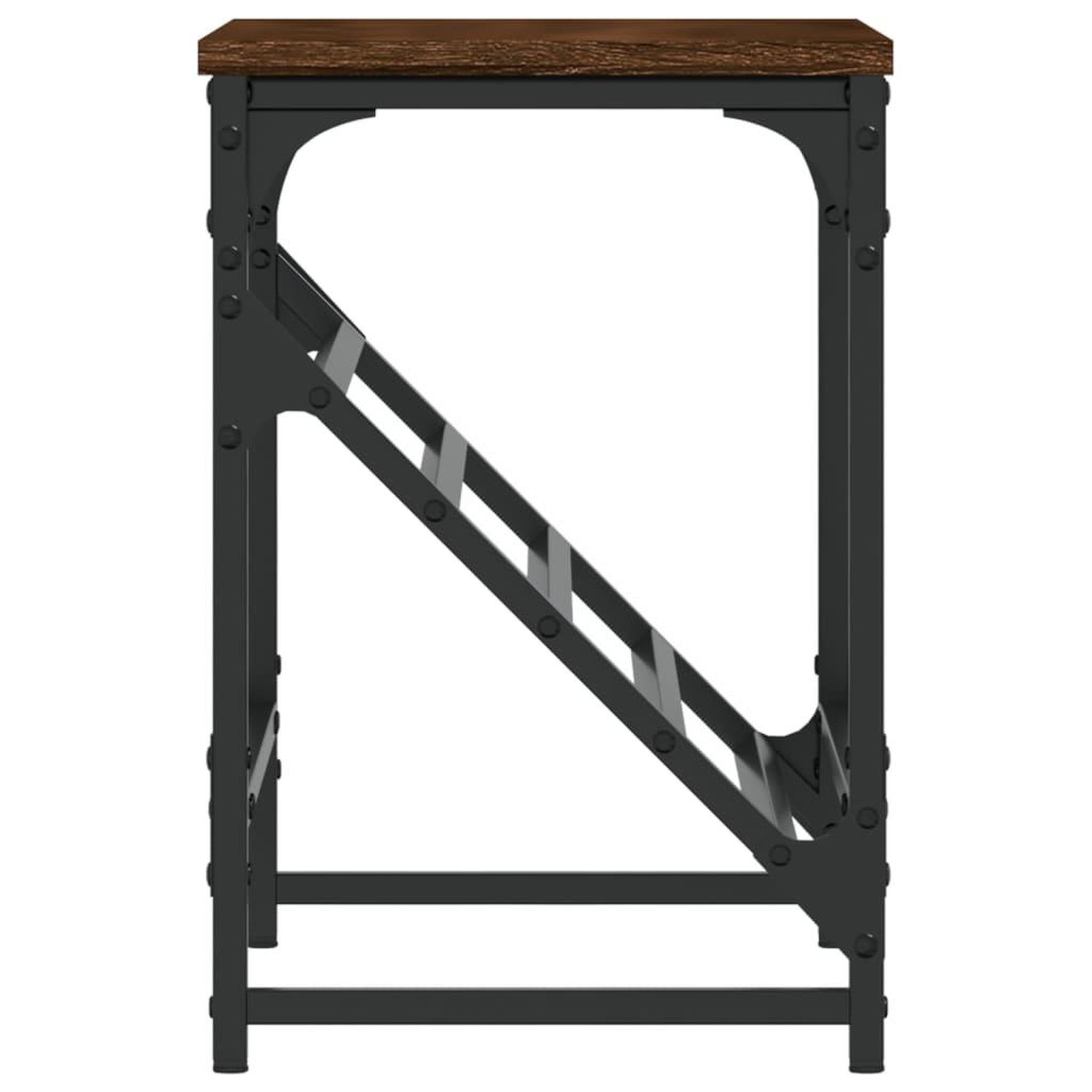 Voir la diapositive 5 : VIDAXL Etagere a chaussures chene marron 60x30x45 cm bois d'ingenierie