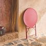 Voir la diapositive 3 : SWEEEK Table de jardin bistrot pliable - Emilia ronde - Table ronde Ø60cm en acier thermolaqué
