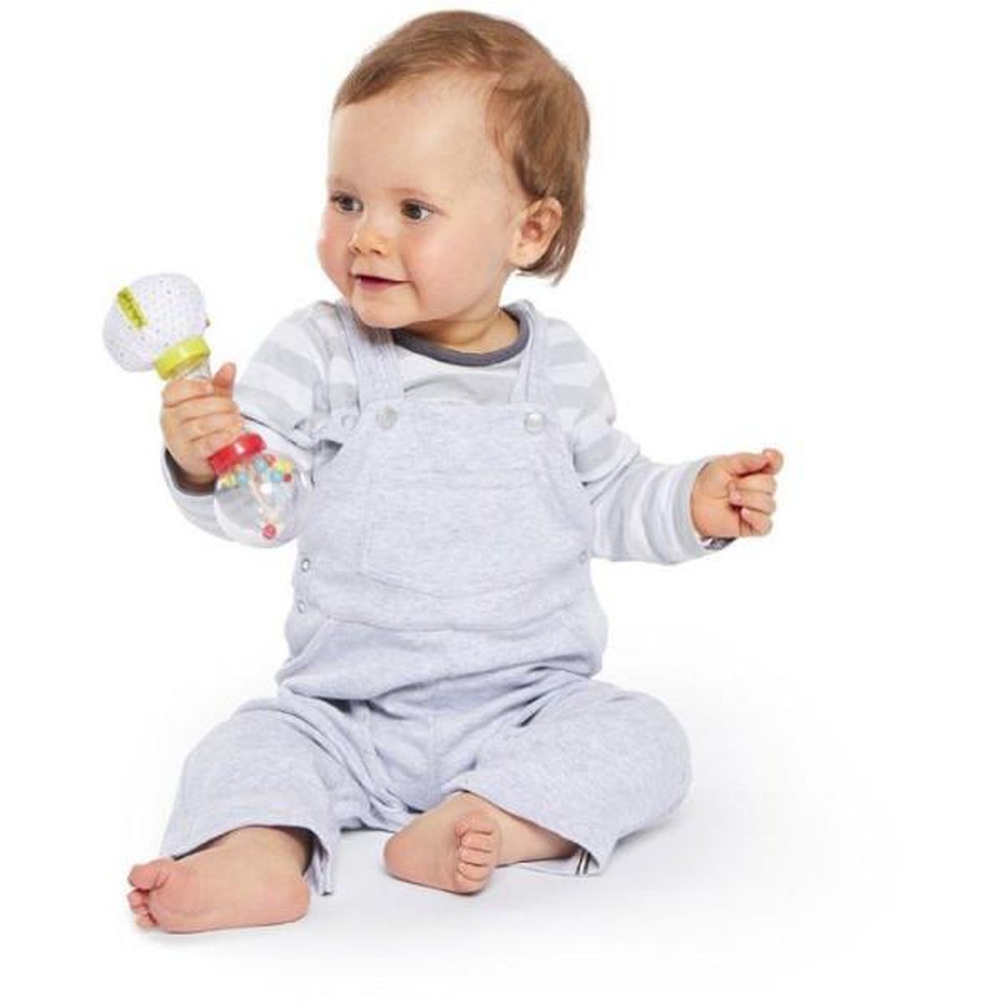 Voir la diapositive 4 : SOPHIE LA GIRAFE Hochet - SOPHIE LA GIRAFE - Soft Maracas - Billes a agiter - Textile doux - Poignée avec billes
