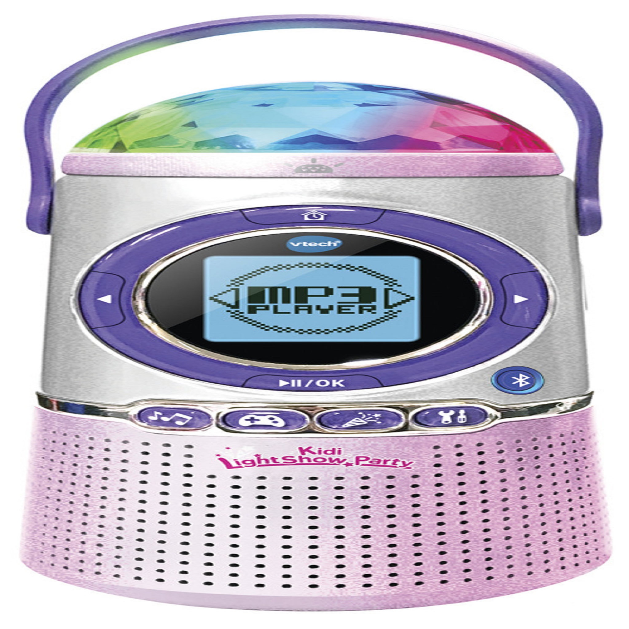 Voir la diapositive 1 : VTECH Enceinte Projecteur Kidi Lightshow party