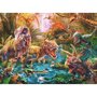 RAVENSBURGER Puzzle 150 pièces XXL :  Le rassemblement des dinosaures