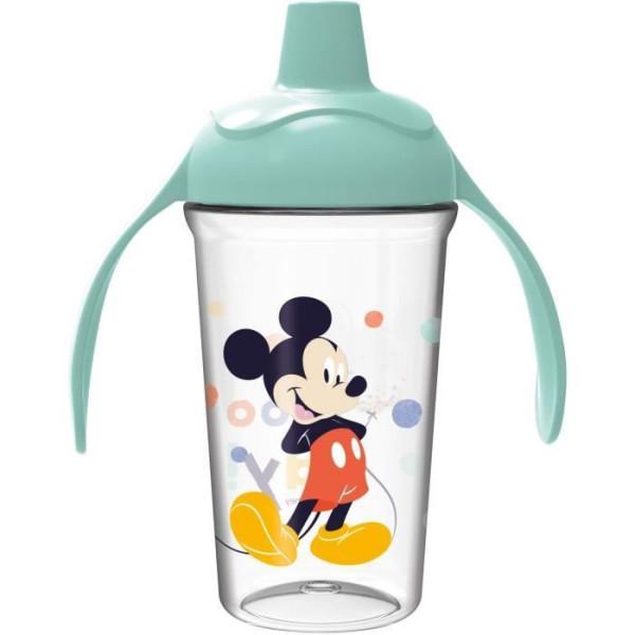 Voir la diapositive 3 : THERMOBABY Pack repas 1er age thermobaby mickey - 1 grignoteuse + 1 bol avec cuillere + 1 tasse a poignée + un set de 2 couverts