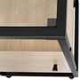 Voir la diapositive 6 : tectake Table de chevet Style industriel 40 x 43 x 605 cm