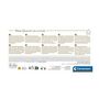 Voir la diapositive 6 : CLEMENTONI CLEMENTONI - Compact 1000 pieces Panorama - One Piece