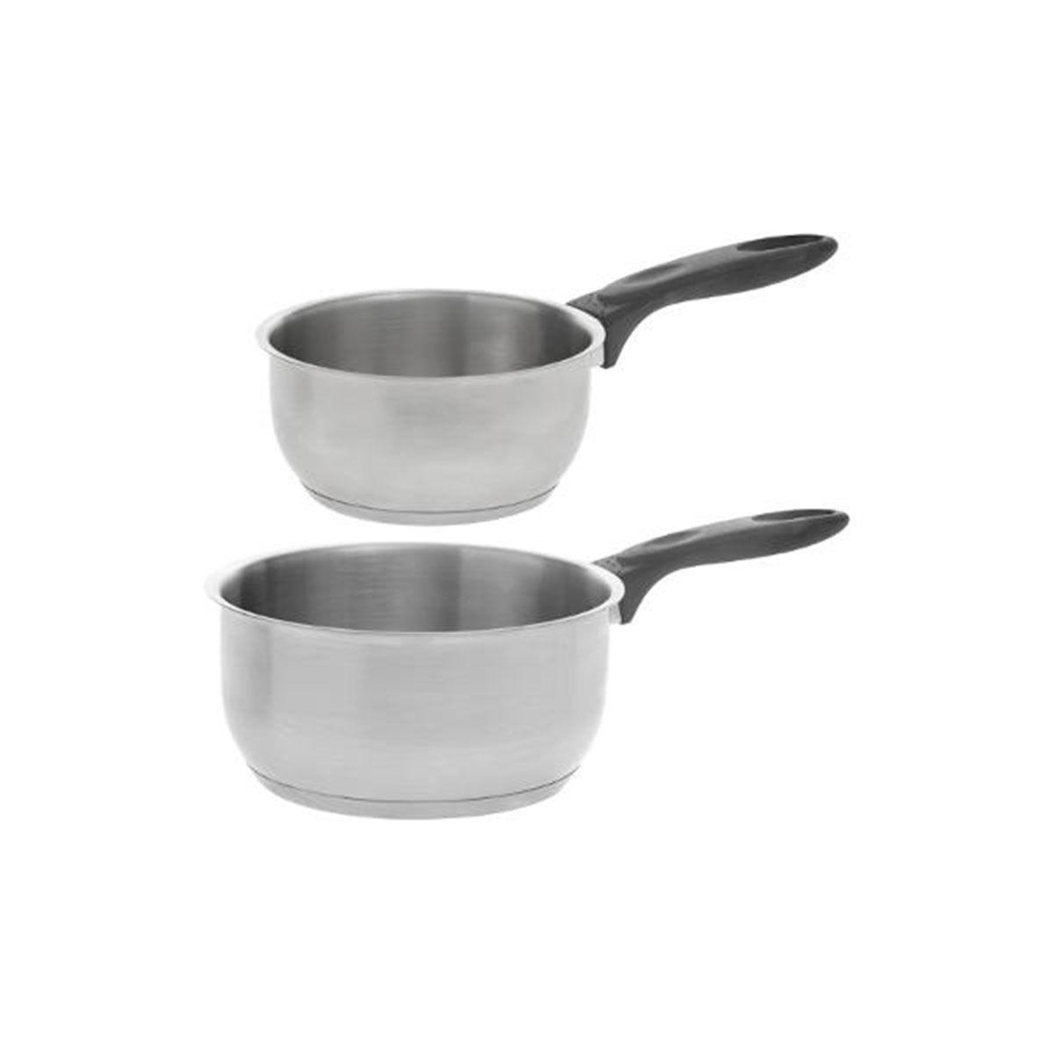 FIVE Lot de 2 casseroles en inox  tyo  35cm argent