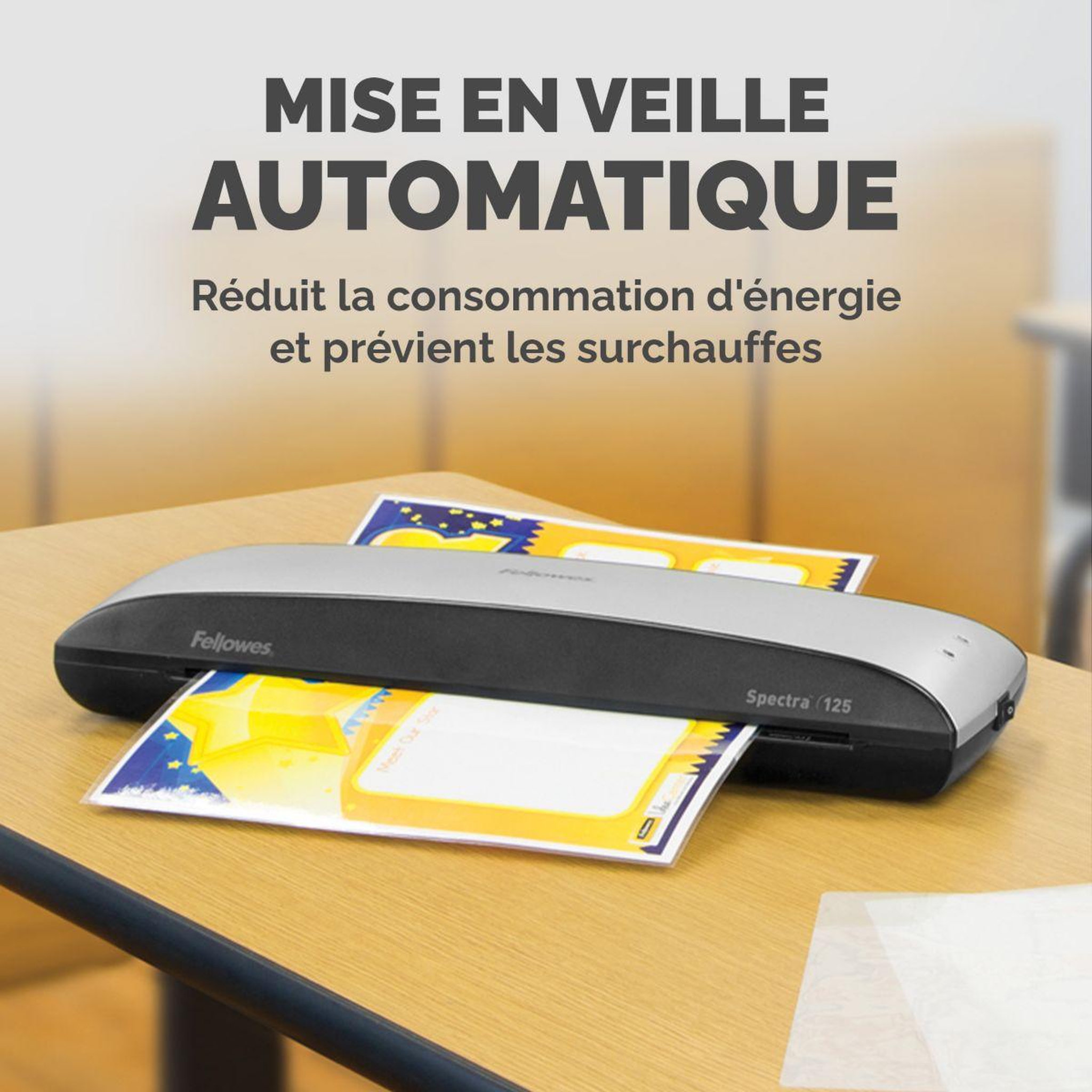 Voir la diapositive 5 : Fellowes Plastifieuse spectra a3