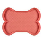 Paris Prix Tapis Antidérapant Gamelle  Os  58cm Rose