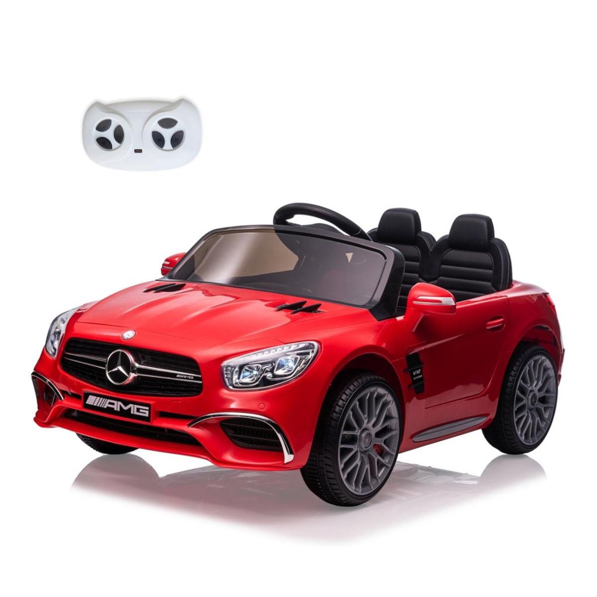 Voir la diapositive 1 : MILLY MALLY Véhicule electrique Mercedes-Benz SL65 AMG Rouge