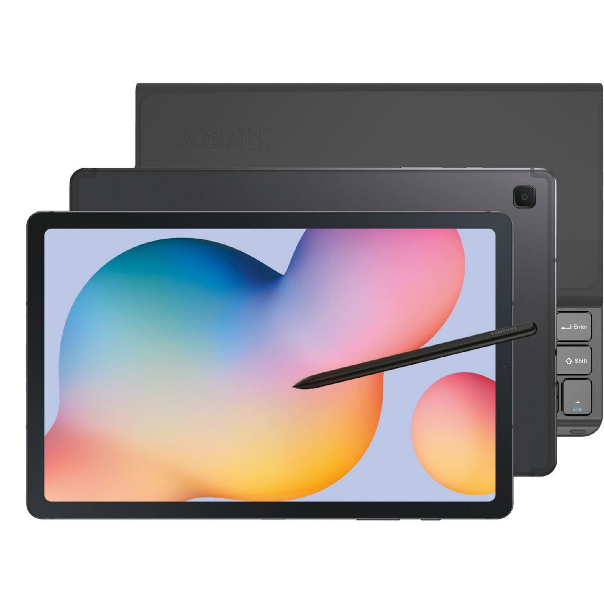 Voir la diapositive 1 : Samsung Tablette Android Pack Galaxy Tab S6 Lite + Clavier