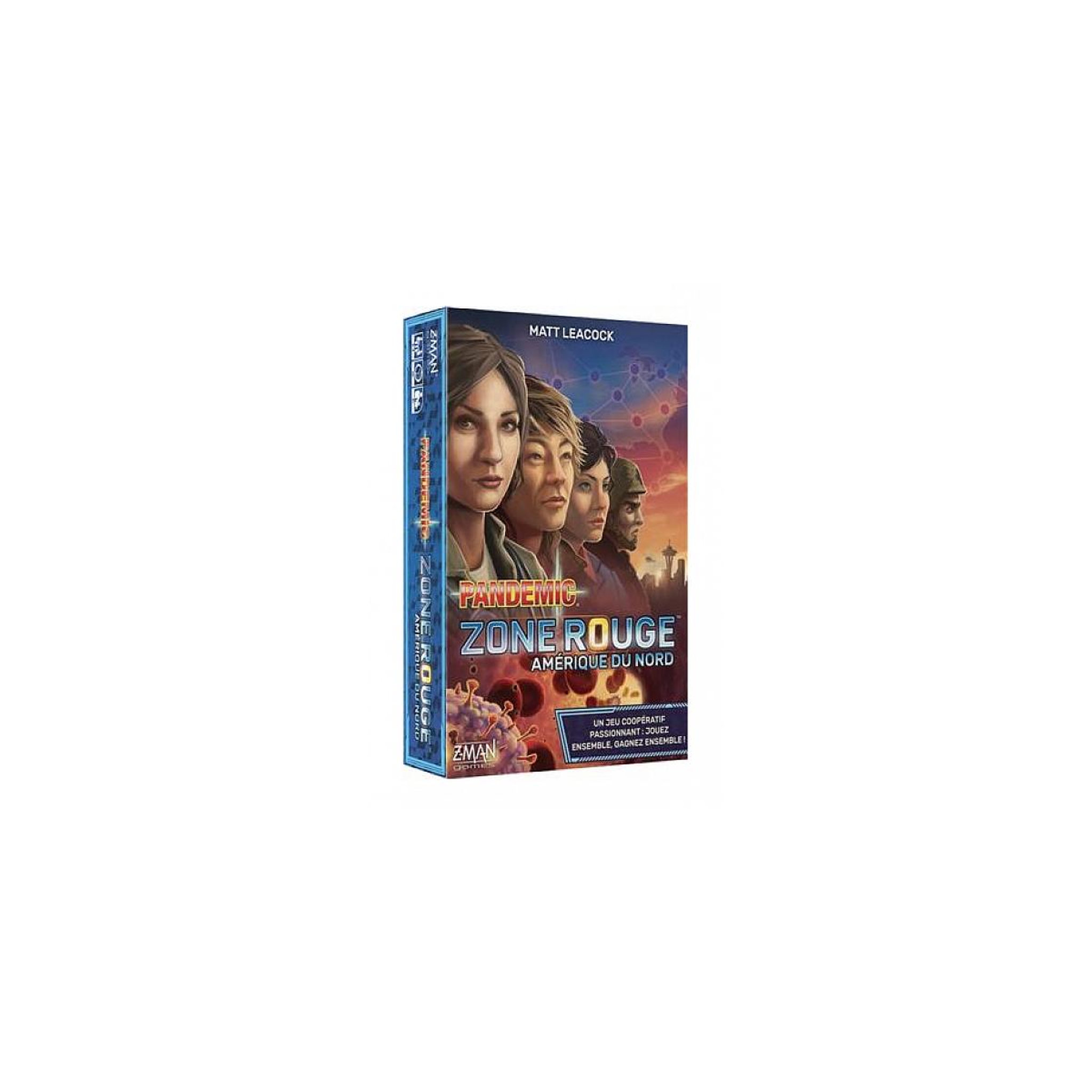 Voir la diapositive 2 : Asmodee Pandemic zone rouge : Amerique du Nord