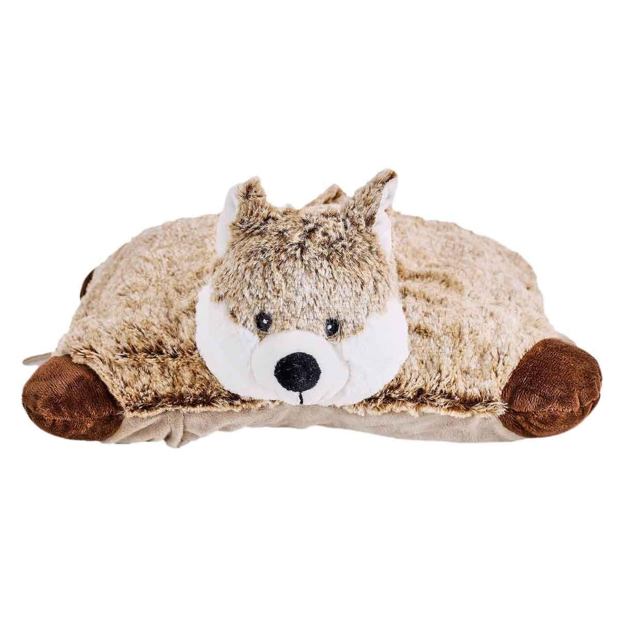 Voir la diapositive 3 : SENSLY Bouillotte coussin  micro-ondable  34cm marron