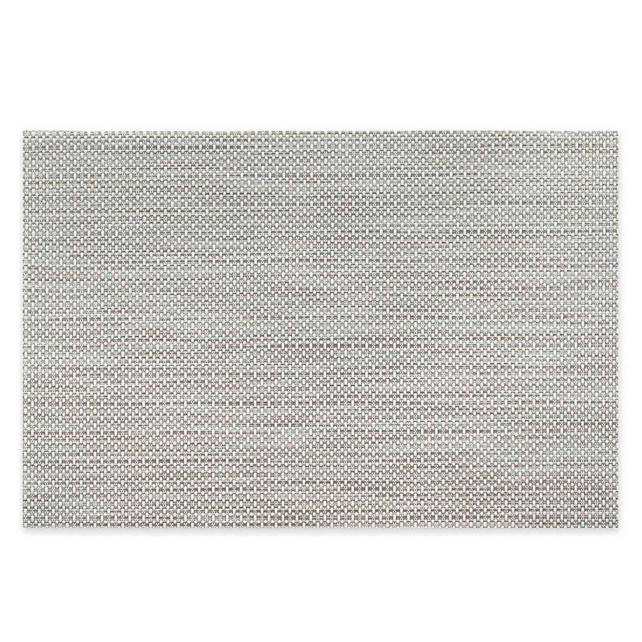 Douceur d'Intérieur Set de table métallisé  filor  30x45cm gris