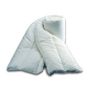 Voir la diapositive 3 : BLEU CALIN Couette tempérée Éco responsable composant 100% issus du recyclage 