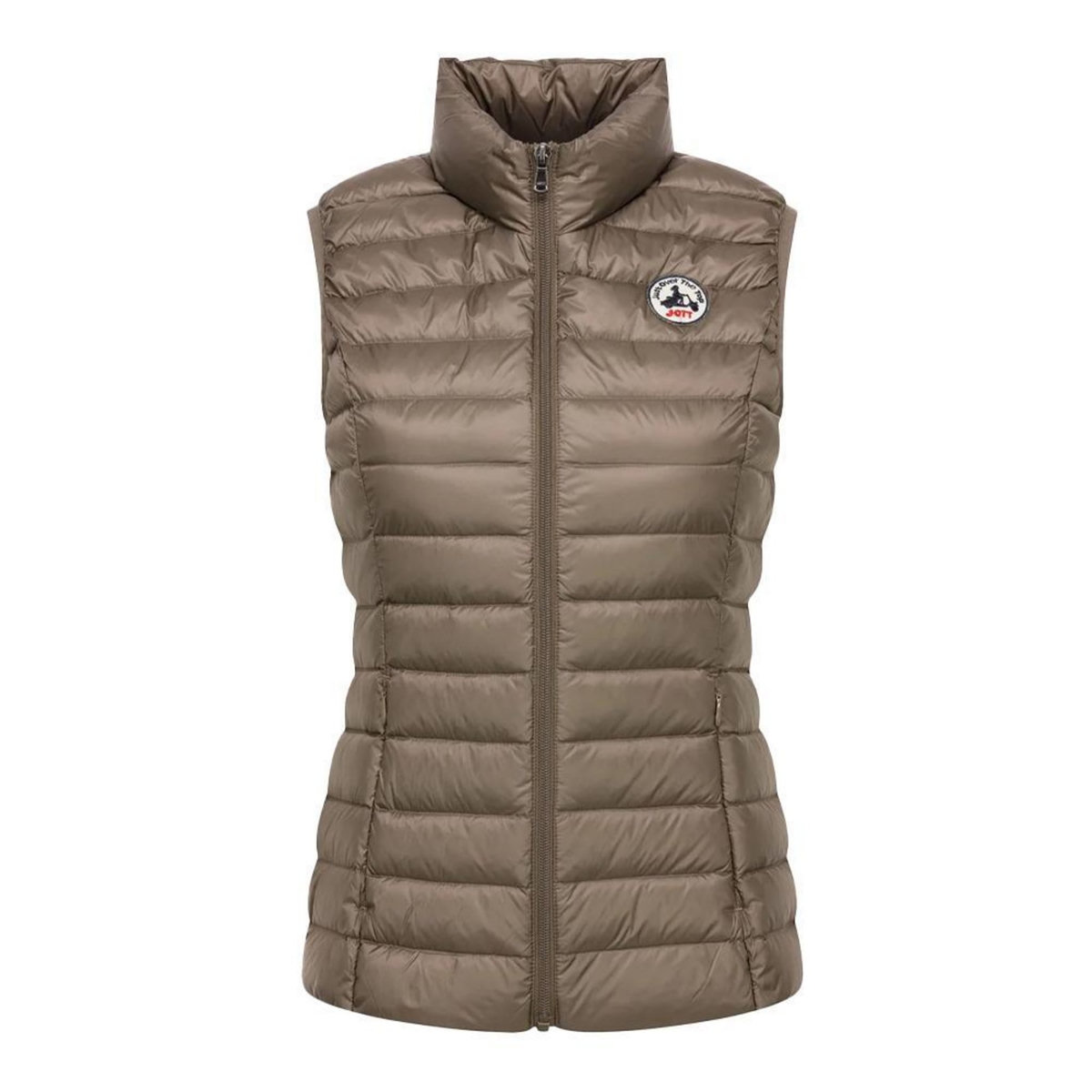 JUSTOVERTHETOPJOTT Doudoune sans manches Taupe Femme Jott Seda