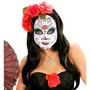 WIDMANN Masque en Tissu Imprimé - Dia De Los Muertos - Femme - L