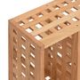 Voir la diapositive 5 : VIDAXL Etagere murale 49x15x49 cm Bois massif de noyer