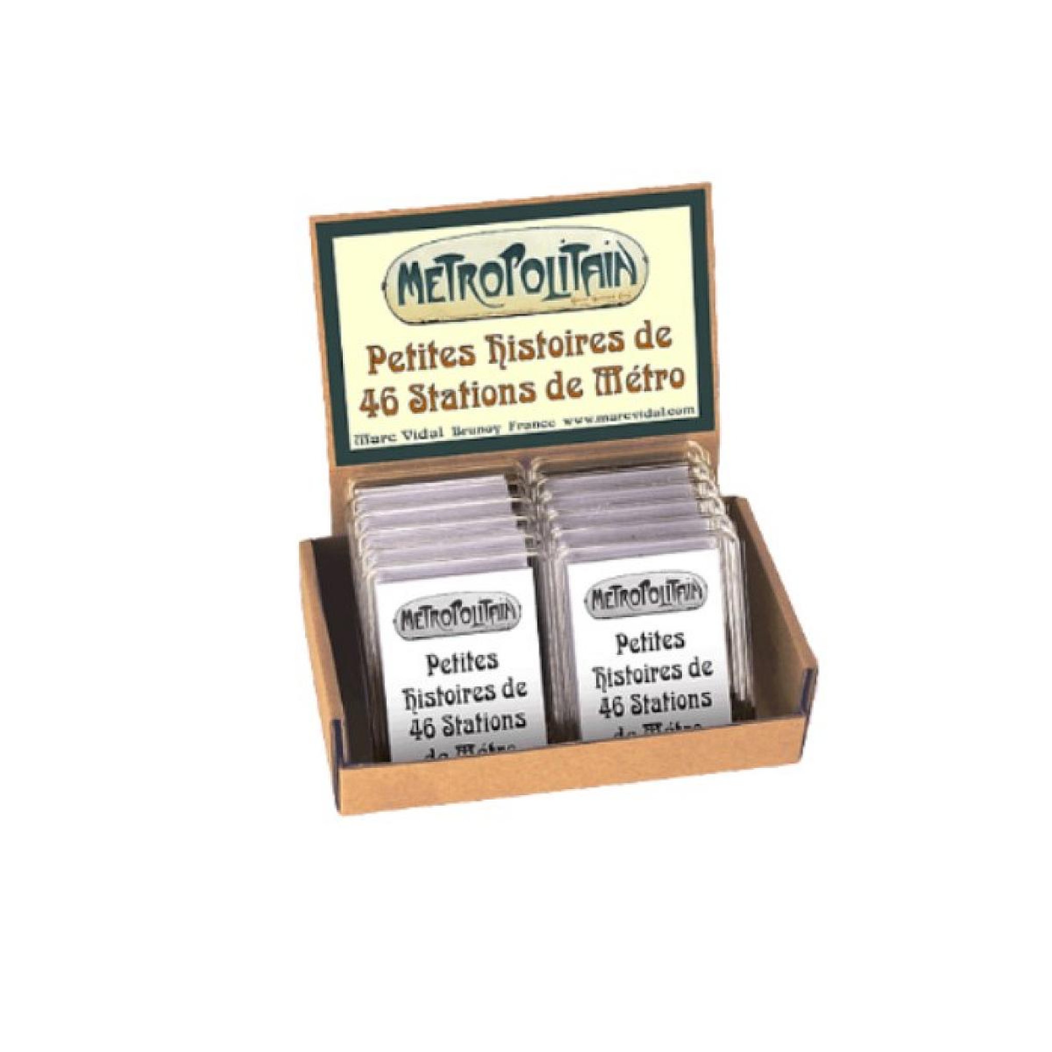 MARC VIDAL Petites histoires de 46 stations de metro