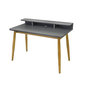 Voir la diapositive 2 : Paris Prix Bureau Design  Farsta  120cm Gris