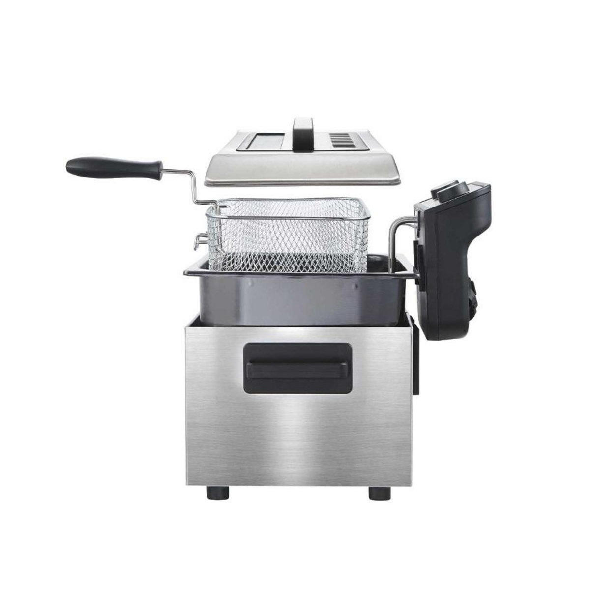 LITTLE BALANCE Friteuse semi-pro 5l 3000w inox - 8522