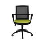 Voir la diapositive 2 : Habitat et Jardin Fauteuil de bureau à roulettes  Philippe  - Vert