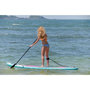 Voir la diapositive 2 : ROHE Stand Up Paddle Gonflable INDIANA PINK 9'9'' (297cm) 30'' (76cm) 4'' (10cm) avec Pompe, Pagaie, Leash et Sac de transport