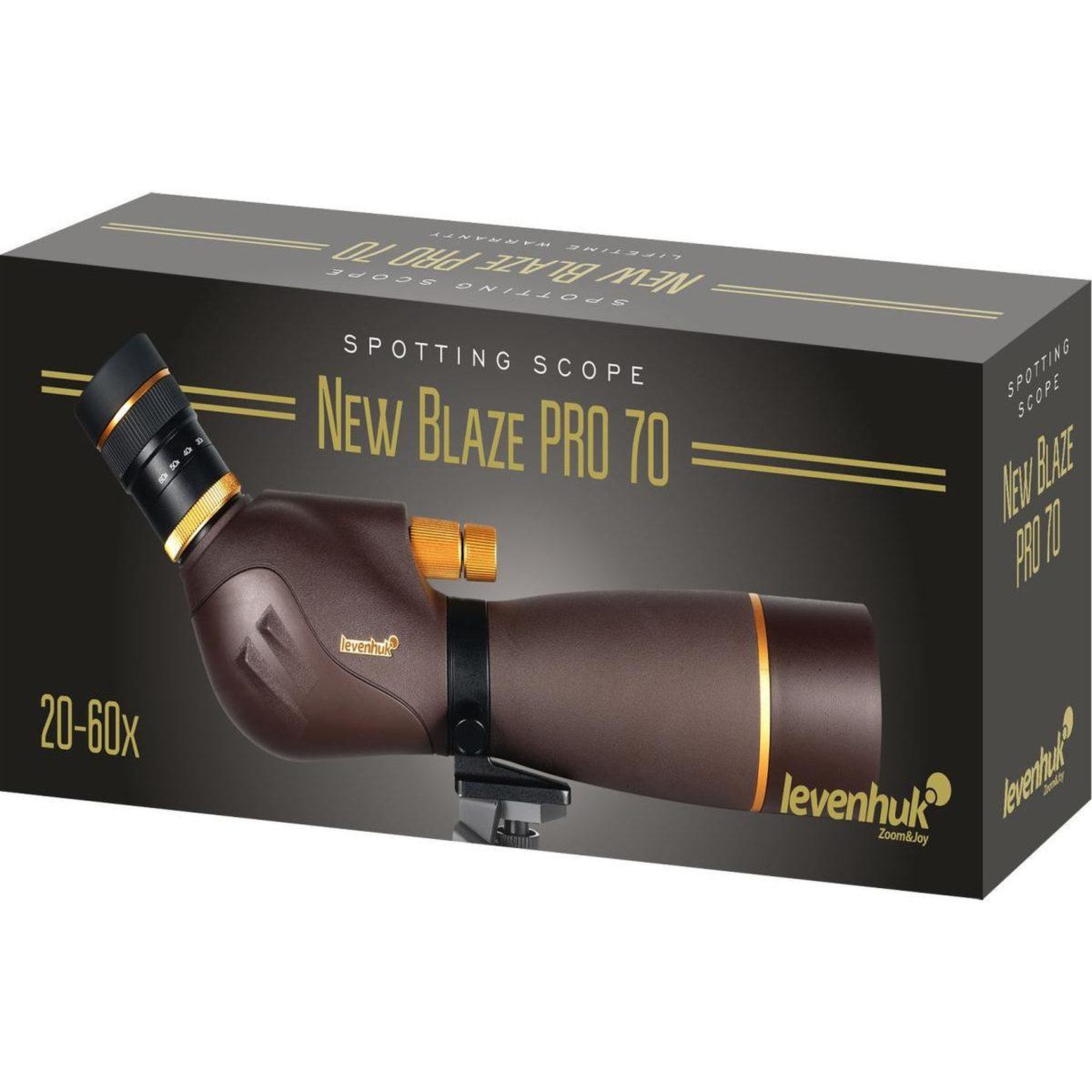 Voir la diapositive 2 : LEVENHUK Longue-vue  new blaze pro 70