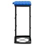 Voir la diapositive 6 : VIDAXL Porte sacs poubelles 2 pcs noir et bleu 60 L PP