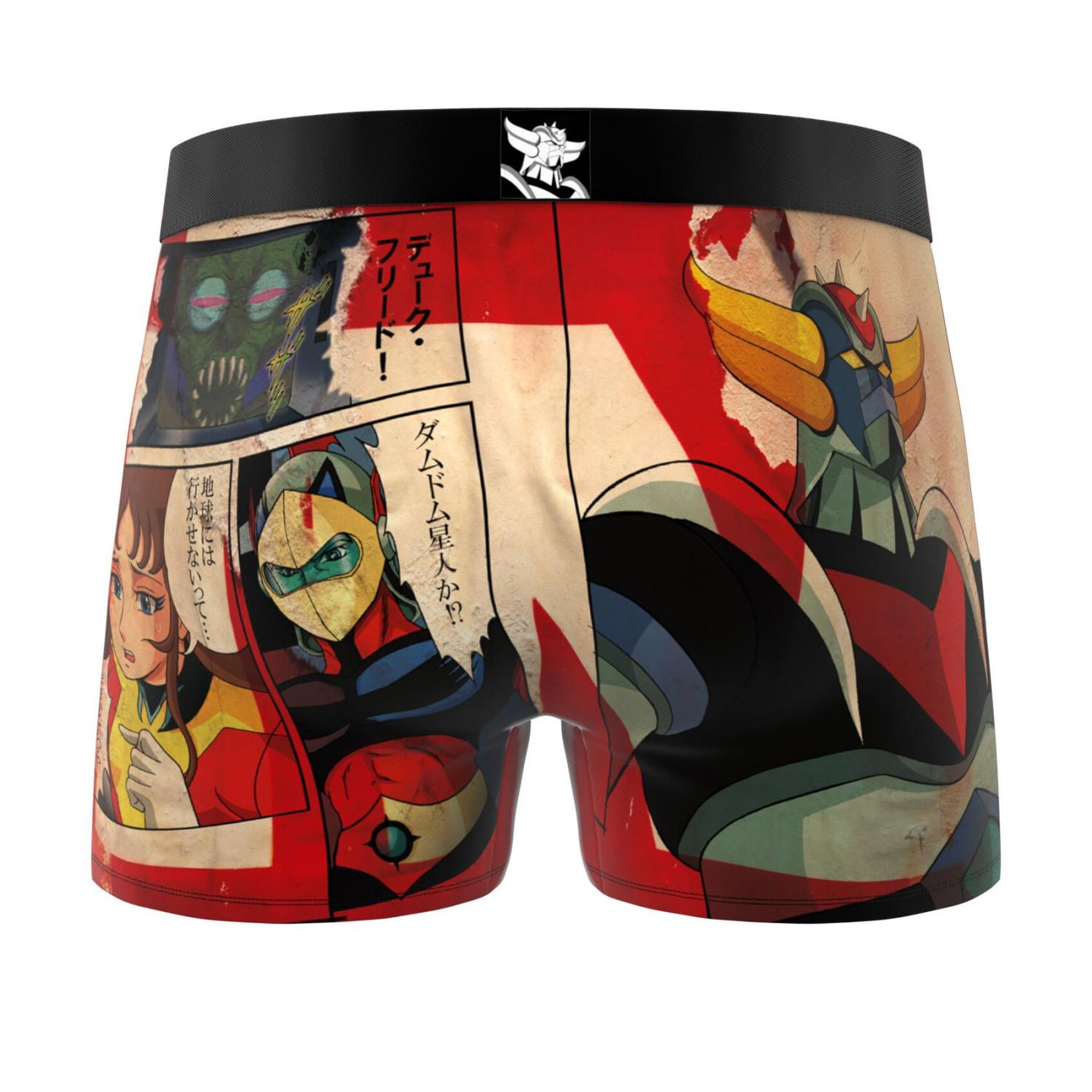Voir la diapositive 6 : FREEGUN Lot de 3 boxers homme Goldorak