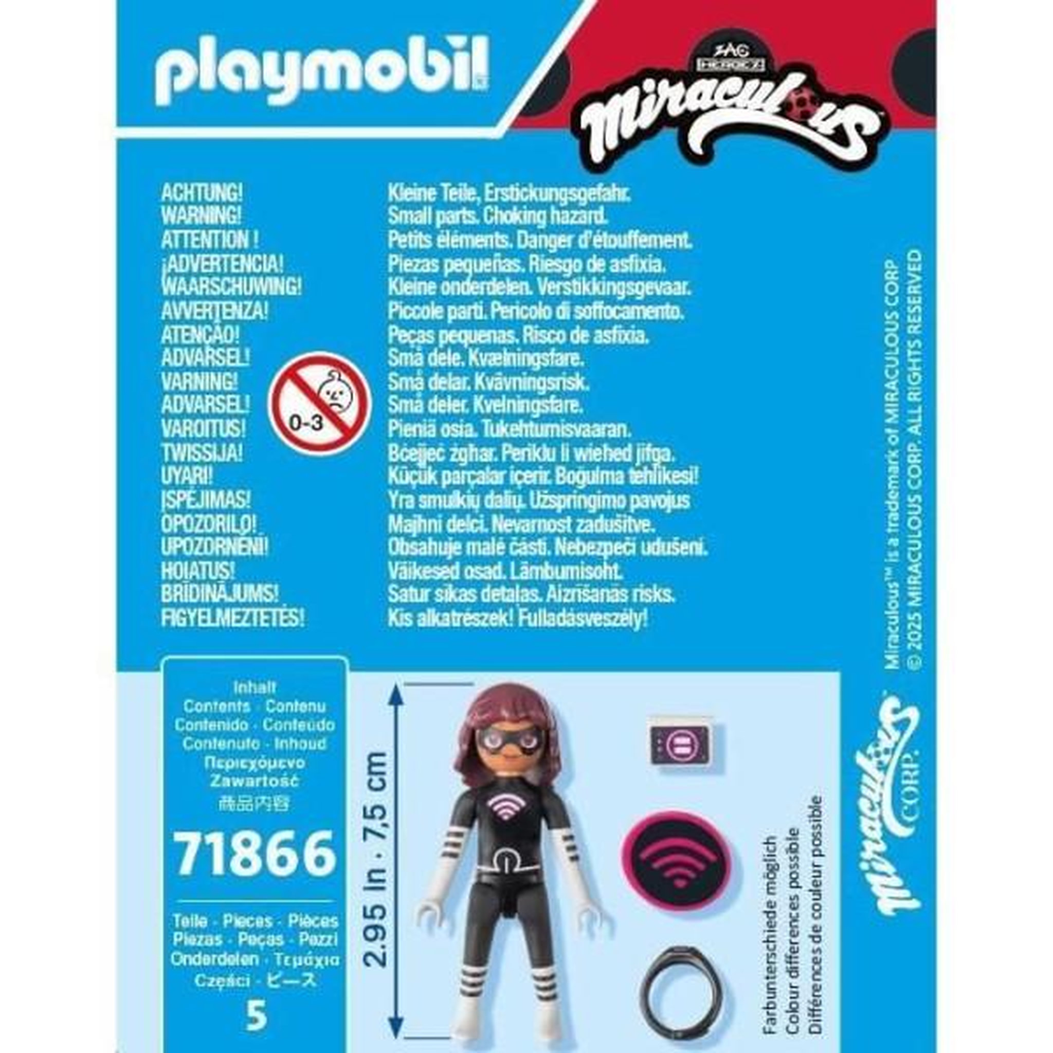 Voir la diapositive 5 : PLAYMOBIL PLAYMOBIL 71866 Miraculous : Lady Wifi