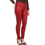 MONDAY PREMIUM Pantalon skinny enduit  Monday Premium. Coloris disponibles : Rouge