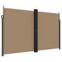 Voir la diapositive 2 : VIDAXL Auvent lateral retractable taupe 200x1200 cm