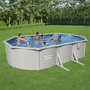 Voir la diapositive 1 : BESTWAY Bestway Piscine encadree hors sol ovale Hydrium 610x360x120 cm